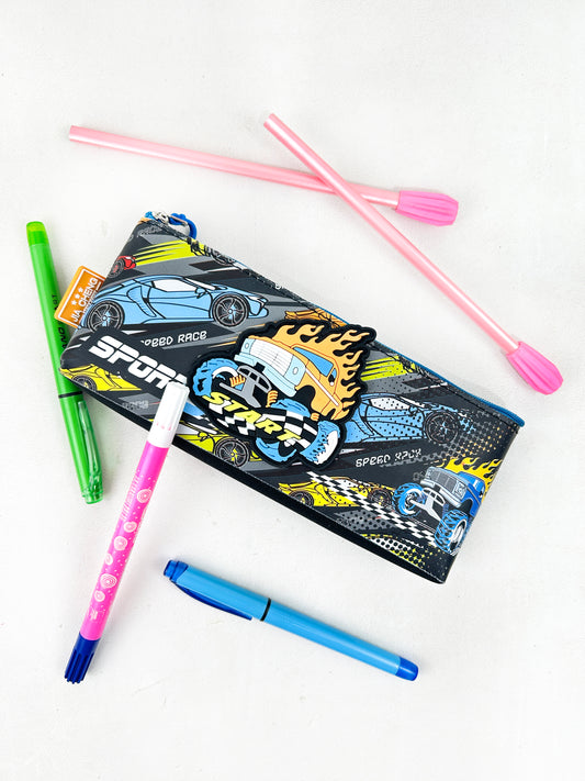 Orange Pencil Box For Kids PB152