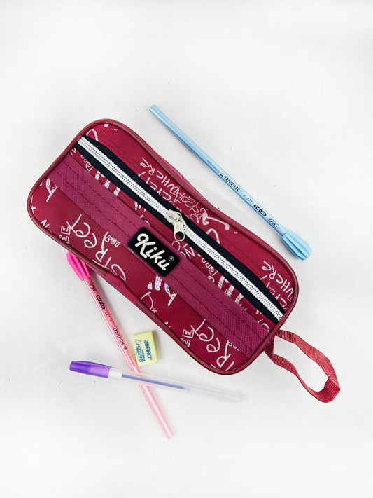 Maroon Pencil Box For Kids PB139
