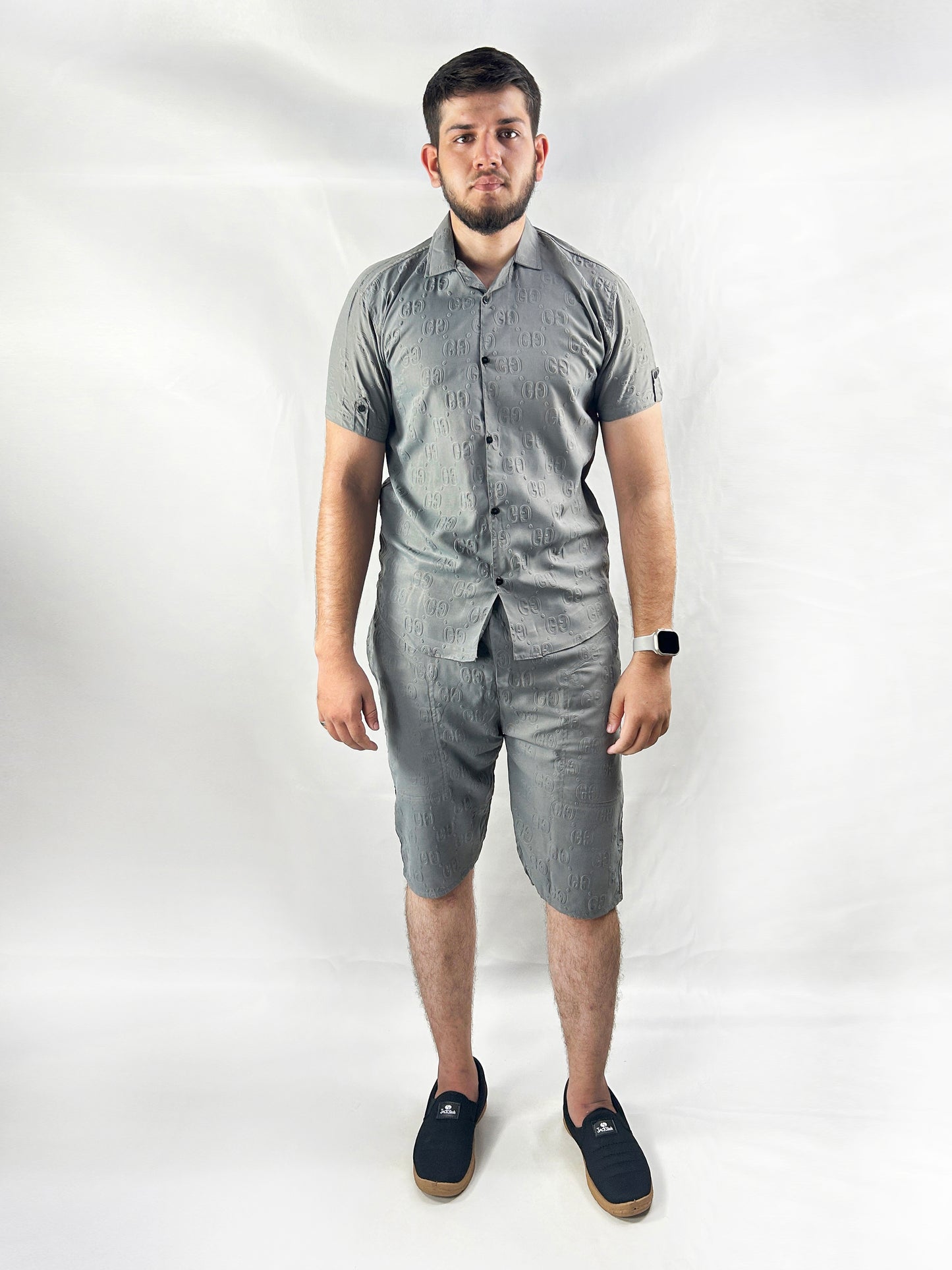 Grey Co-Ords Set For Men MTS14
