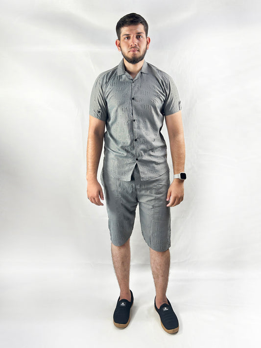 Grey Co-Ords Set For Men MTS14
