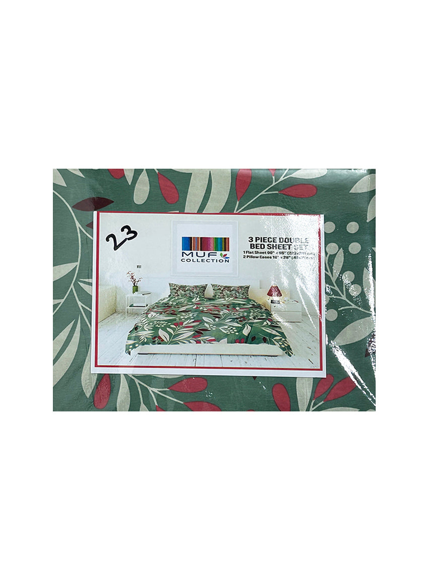3Pc Double Bed Sheet BS64
