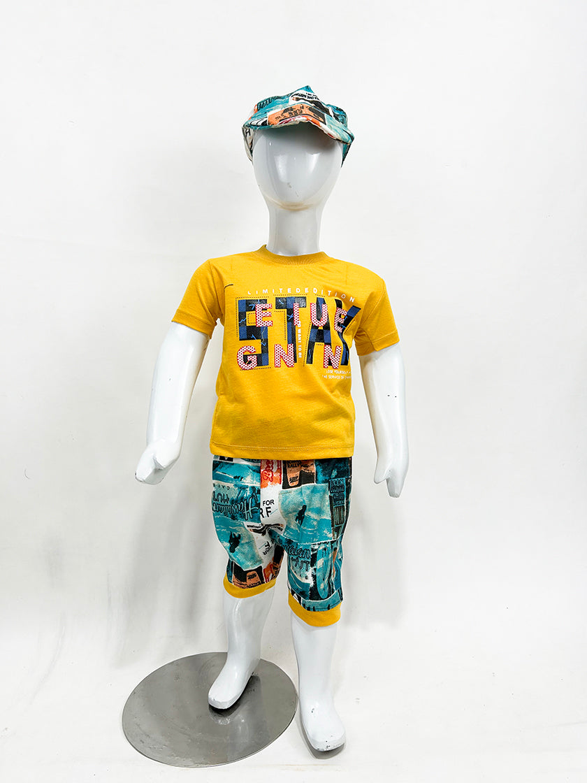 1Yr - 4Yrs Stay Yellow Suit For Kids RZ BS353