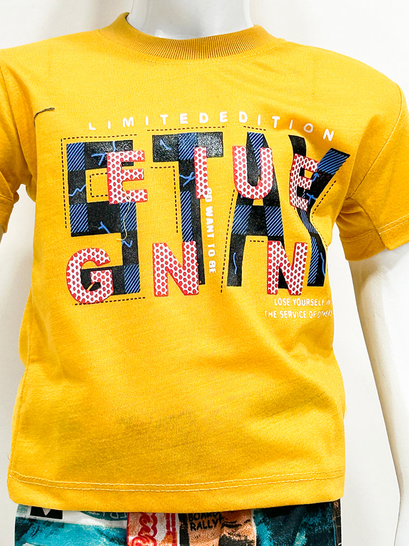 1Yr - 4Yrs Stay Yellow Suit For Kids RZ BS353