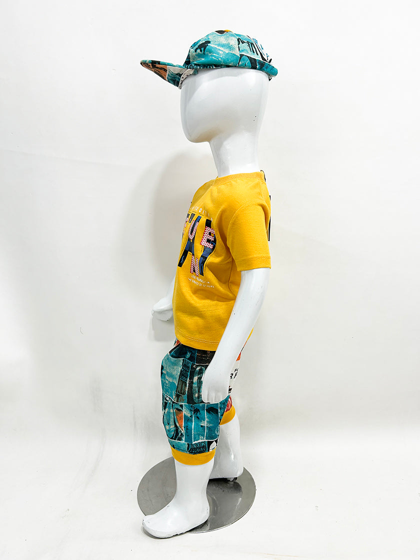 1Yr - 4Yrs Stay Yellow Suit For Kids RZ BS353