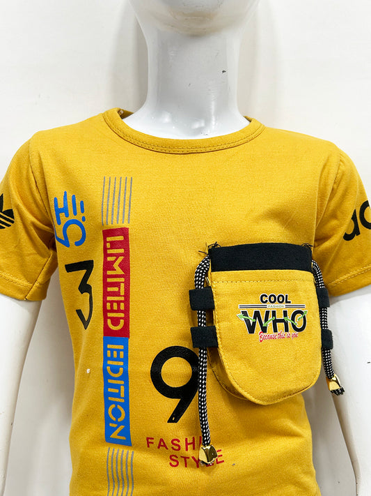 1Yr - 4Yrs Who Yellow Suit For Kids MZ BS359