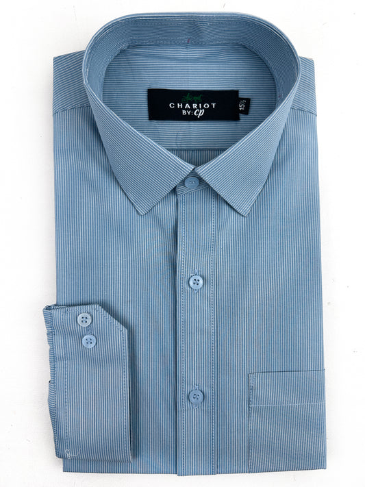 Blue Lines Formal Dress Shirt For Men MFS293