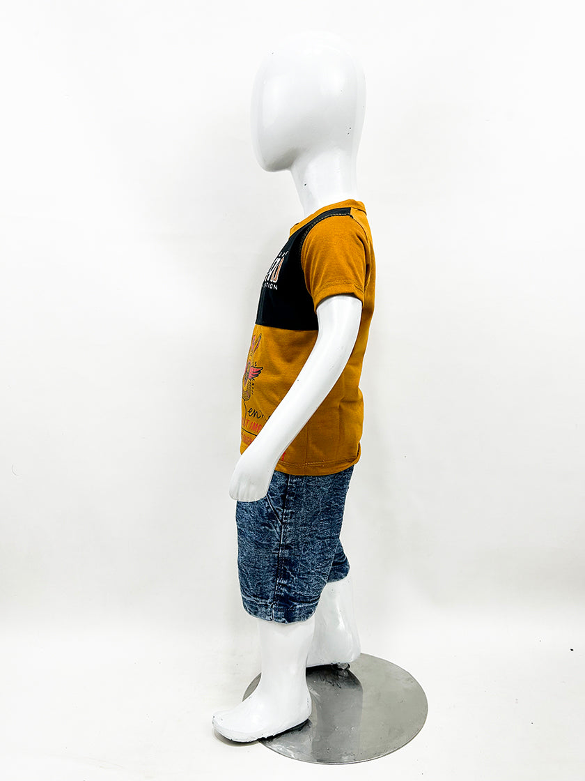 1Yr - 4Yrs Squad Yellow Suit For Kids RZ BS347