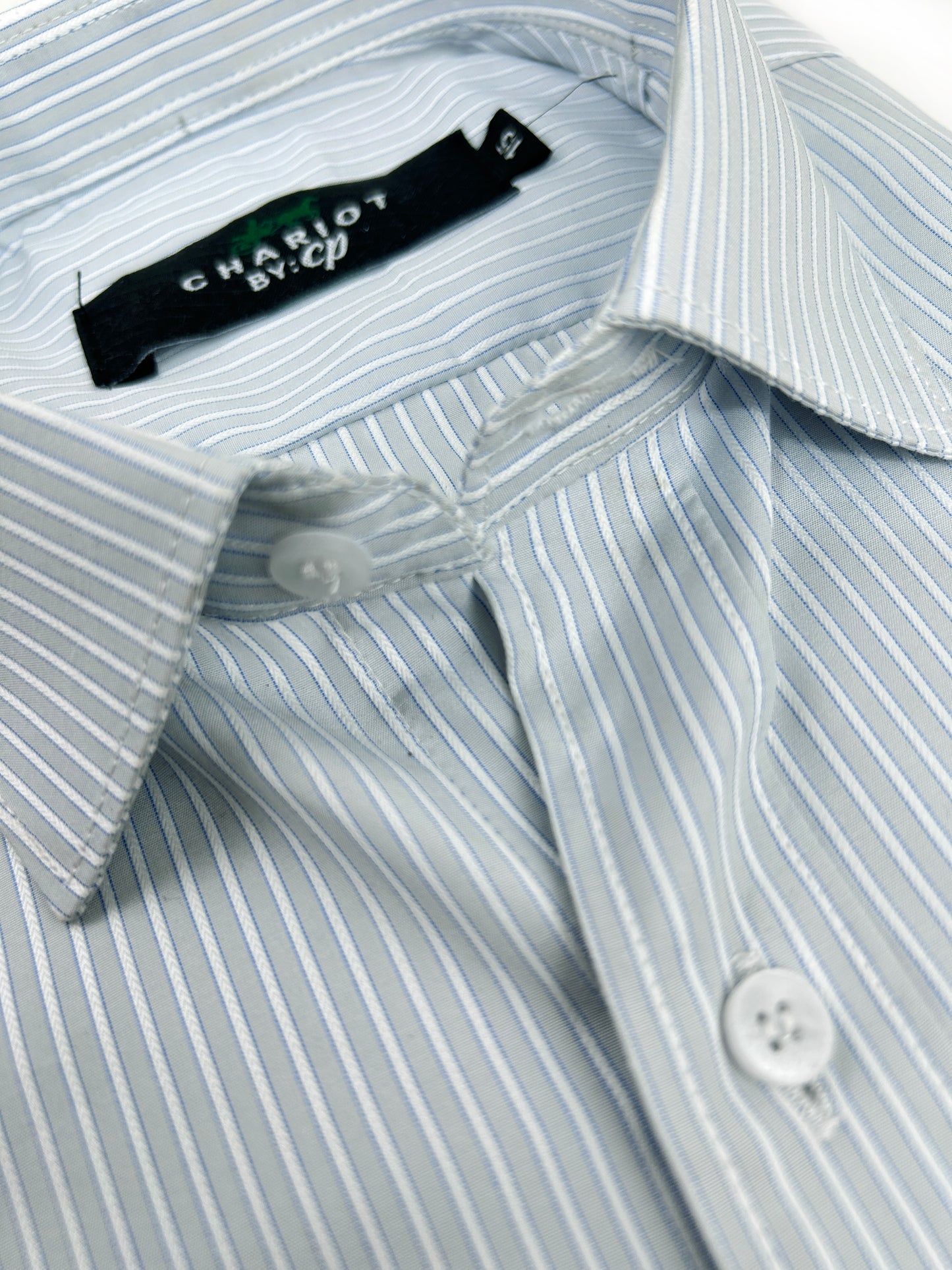 Grey Lines Formal Dress Shirt For Men MFS294