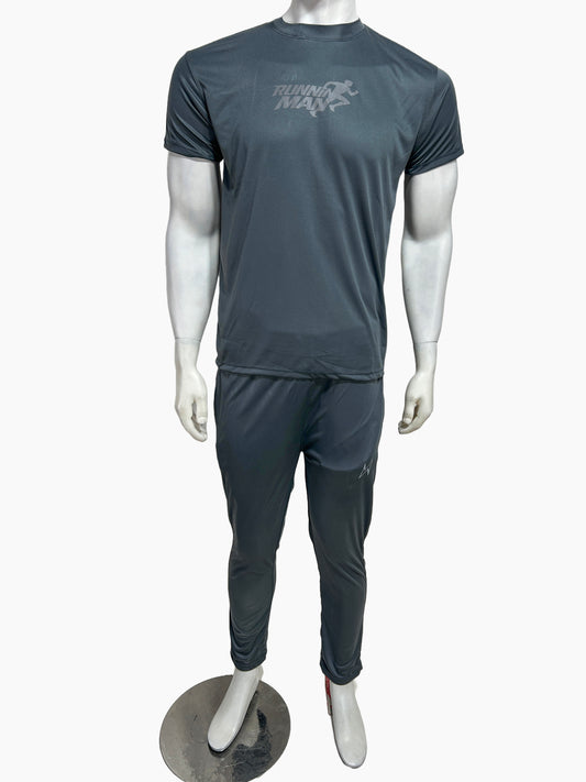 Steel Grey Running Man Track Suit for Men HG MTRS50