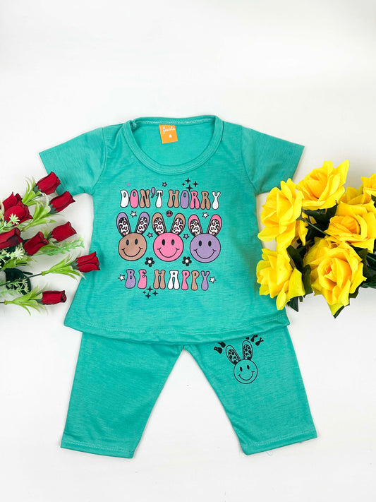 1Yr - 4Yrs Be Happy Blue Suit For Girls RM GS219