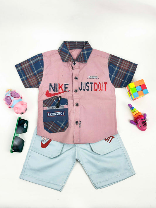 1Yr - 4Yrs NK Pink Suit For Kids RZ BS337