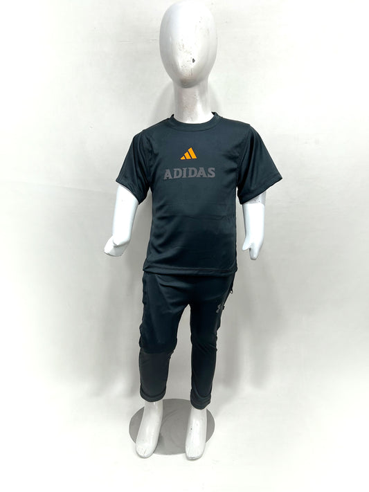 1Yr - 8Yrs Grey Track Suit For Boys AH KTR43