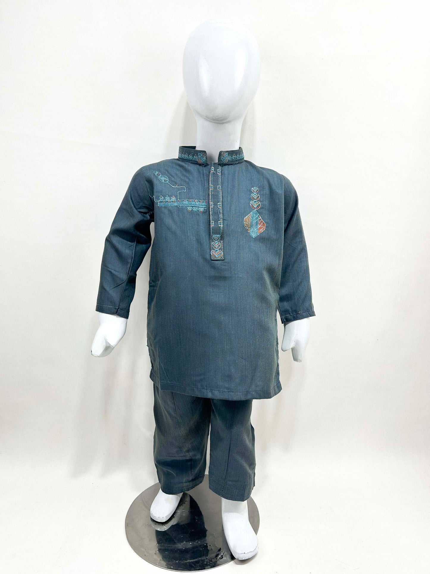 BKS126 IM Boys Kameez Shalwar 2Y- 14Y - Multicolor