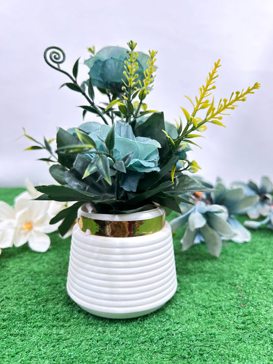 Artificial Flowers/Plants for Decorations with Pot  AFP04-48
