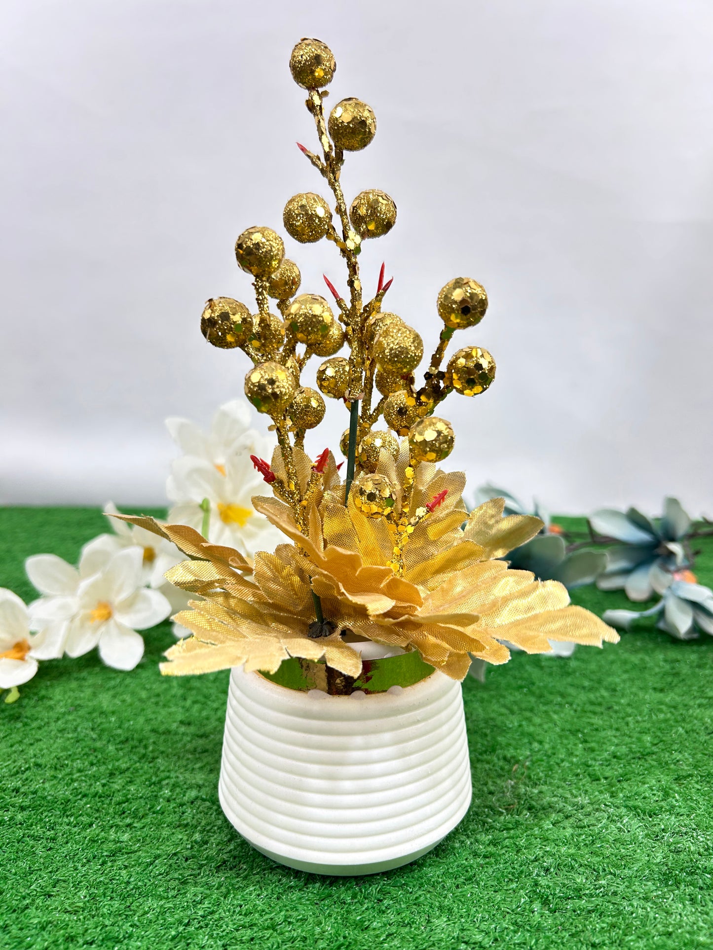 Artificial Flowers/Plants for Decorations with Pot  AFP04-45