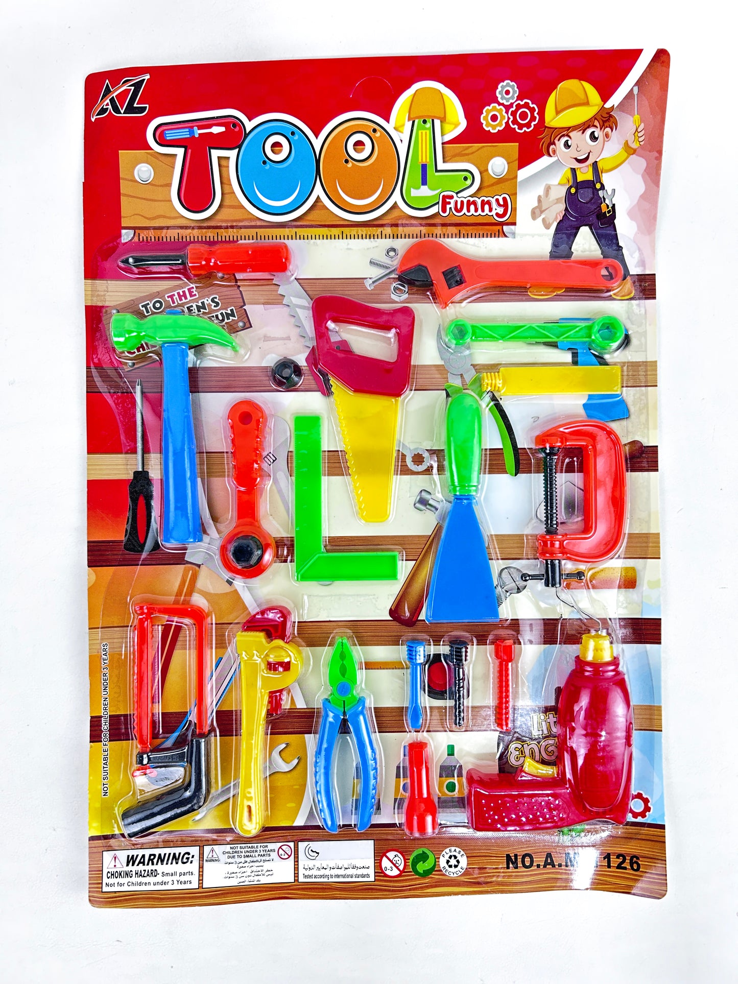 Kids Plastic Tools Play Set
