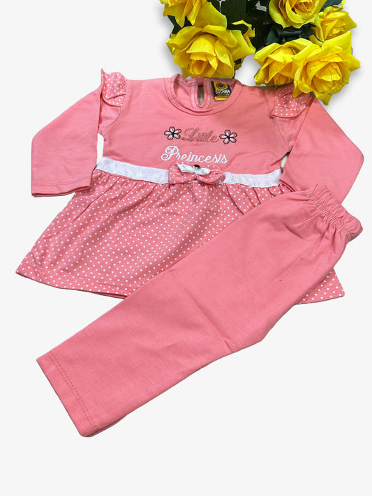 1Yr - 4Yrs Little Princess Pink Suit For Girls SG GS282