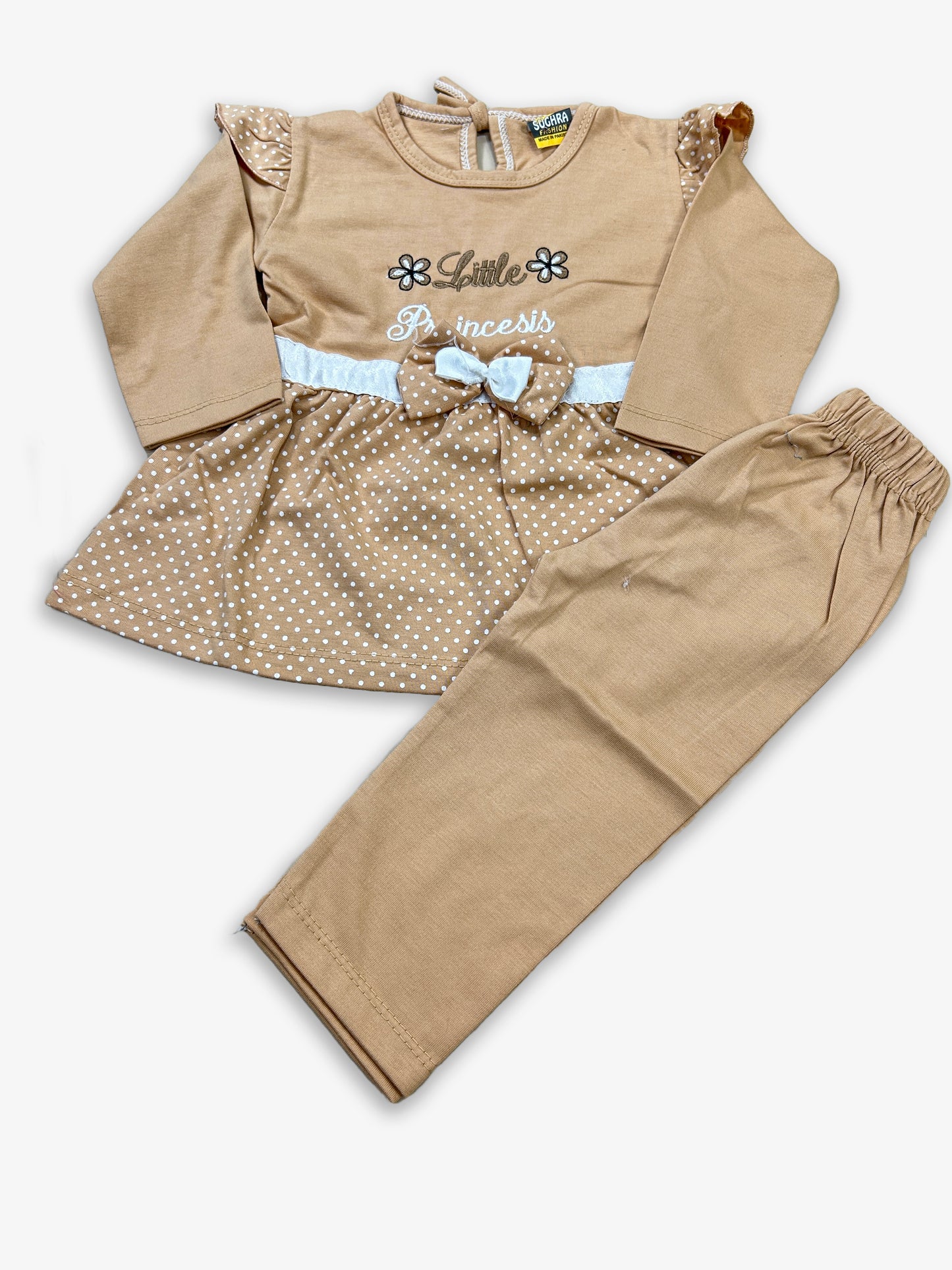 1Yr - 4Yrs Little Princess Brown Suit For Girls SG GS284