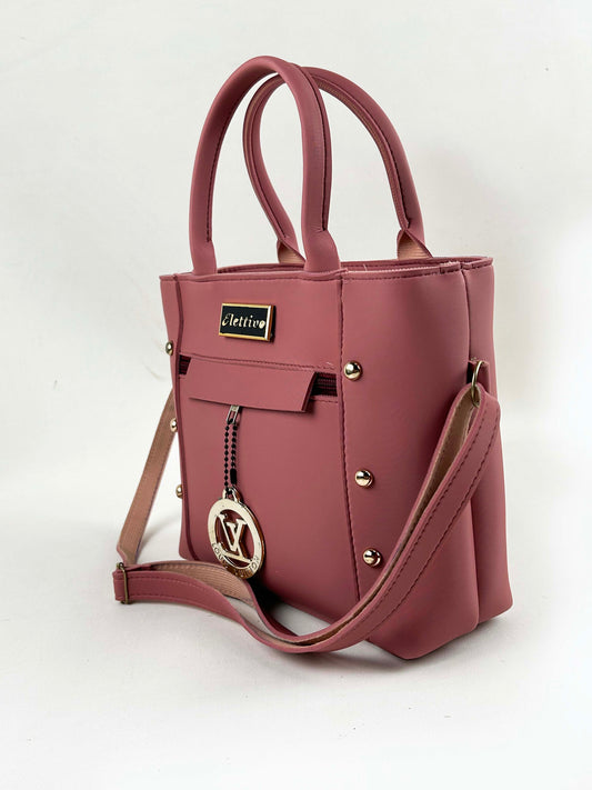Pink Handbag For Women's WHB113
