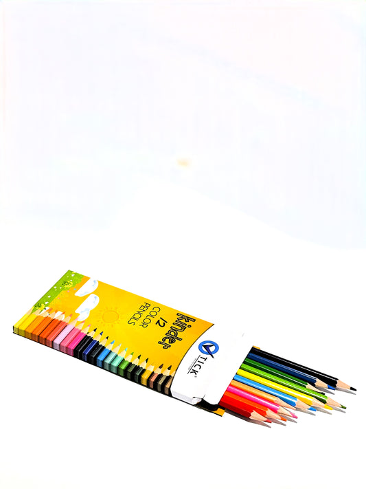 Tick Kinder Pencil Color Pack of 12