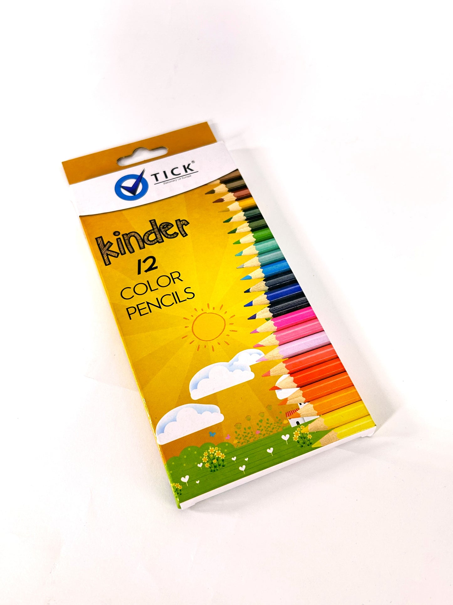 Tick Kinder Pencil Color Pack of 12