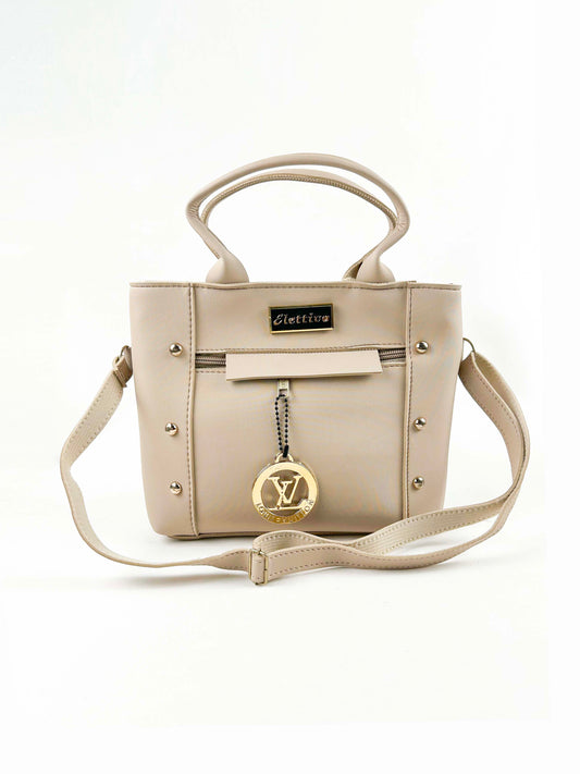 Beige Handbag For Women's WHB115