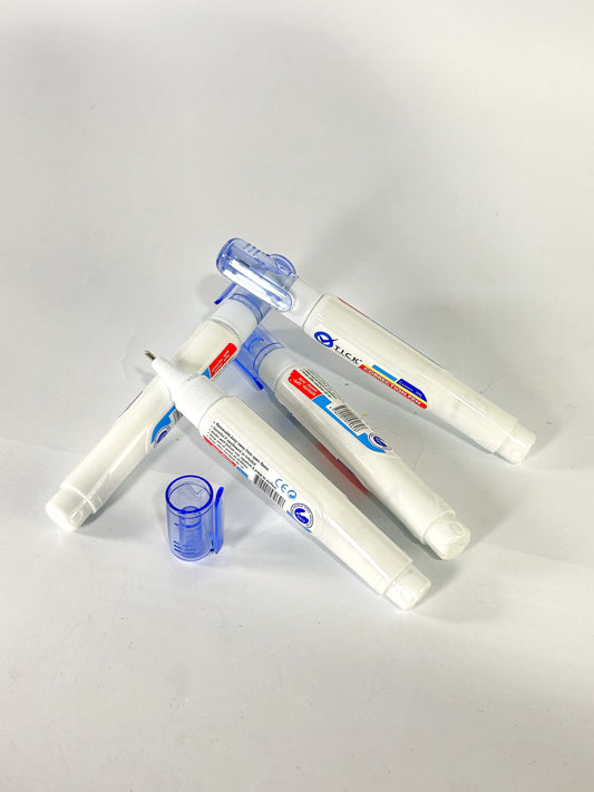 Pack Of 4 Tick Correction Pens And Whiteners PB181