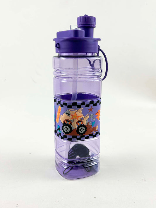 Purple Plastic Water Bottle - 650ML