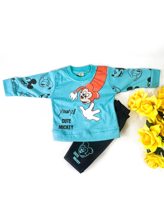 3Mth - 9Mth Mickey Ferozi for Newborn Baba Suit RZ NBS562
