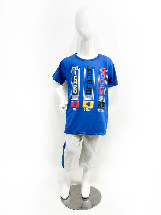 4Yr - 6Yrs MBF Blue Suit For Kids RZ BS358