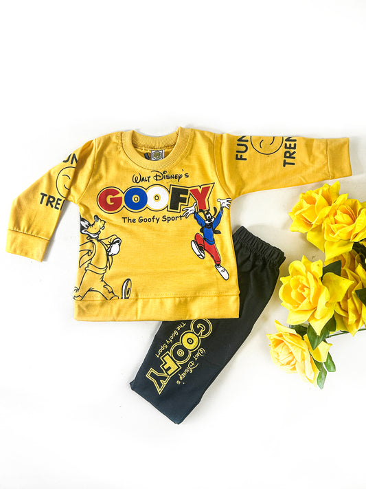 3Mth - 9Mth Goofy Yellow for Newborn Baba Suit RZ NBS563