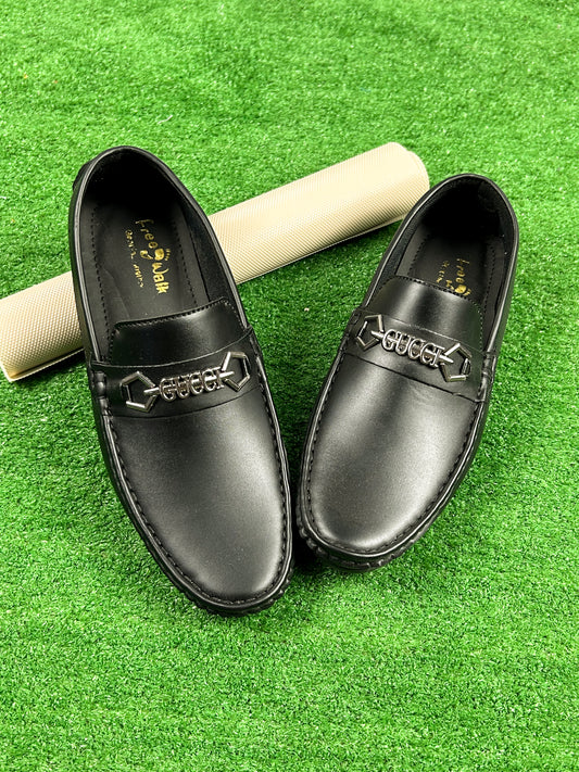 Black Loafers for Men ML74