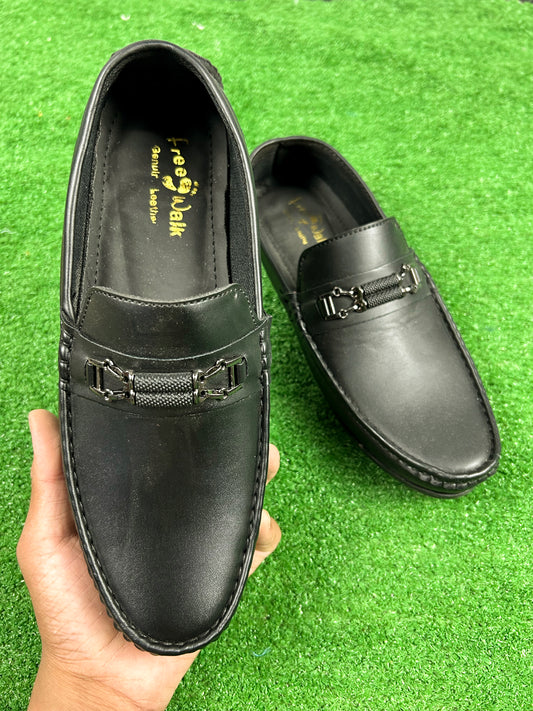 Black Loafers for Men ML75