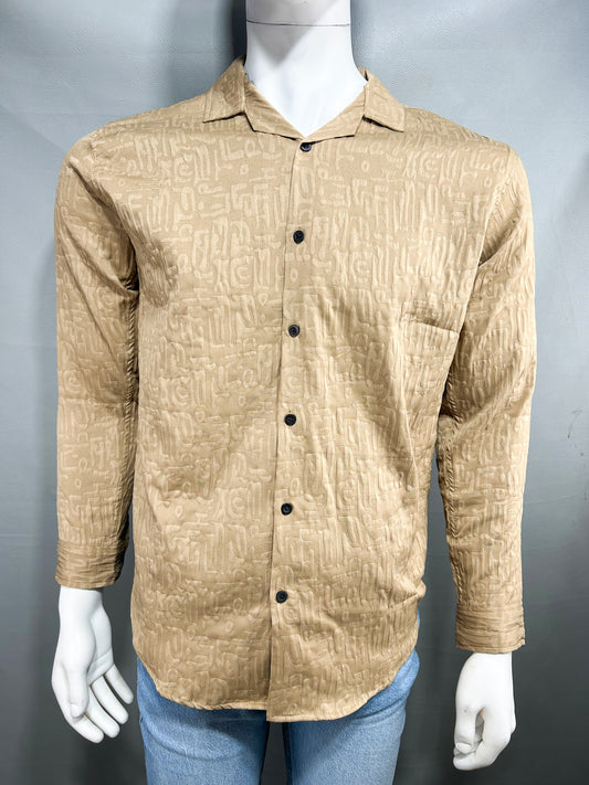 Fawn Casual Shirt For Men MCS56