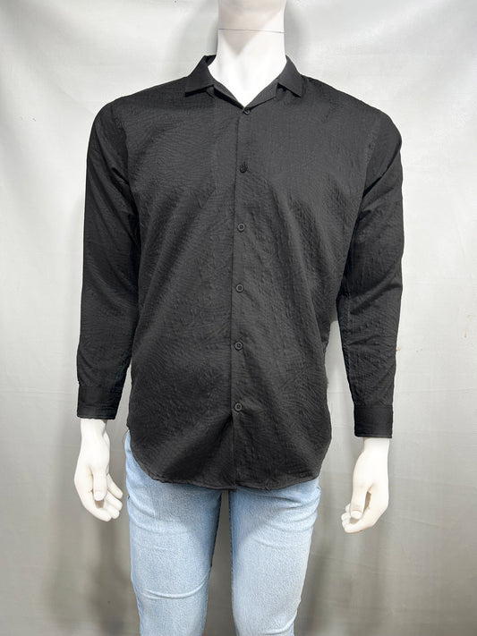 Black Casual Shirt For Men MCS60