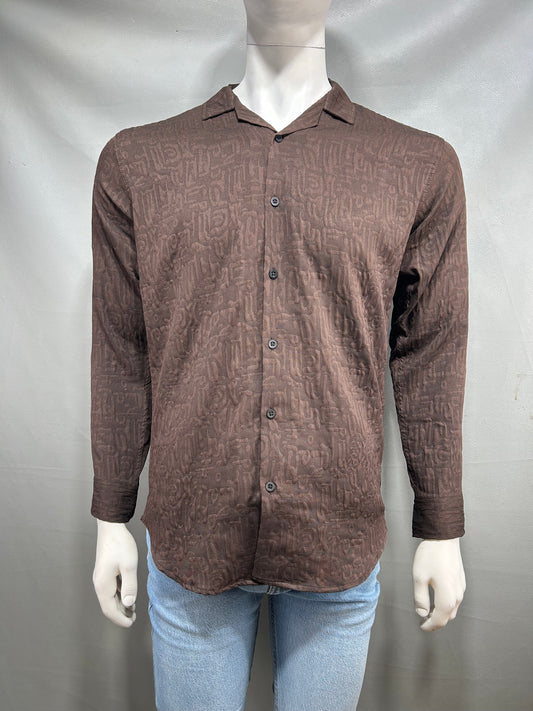 Brown Casual Shirt For Men MCS64