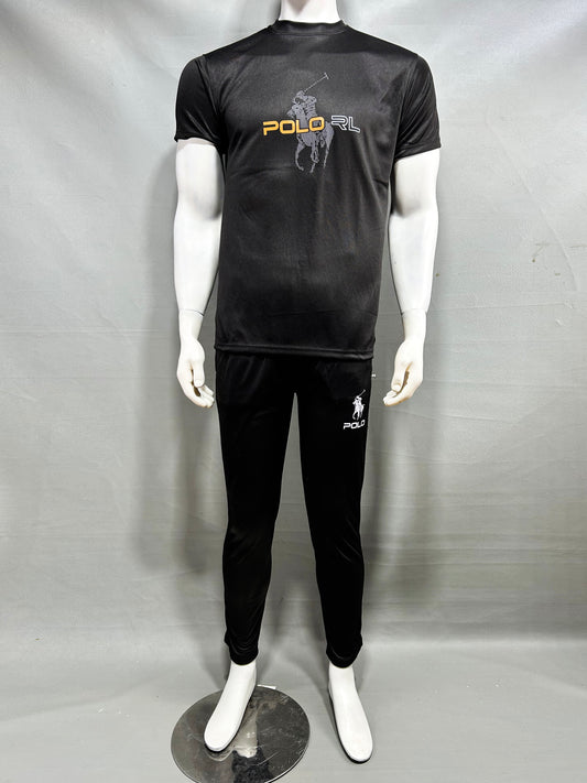 Black PRL Dri-FIT Track Suit For Men HG MTRS27
