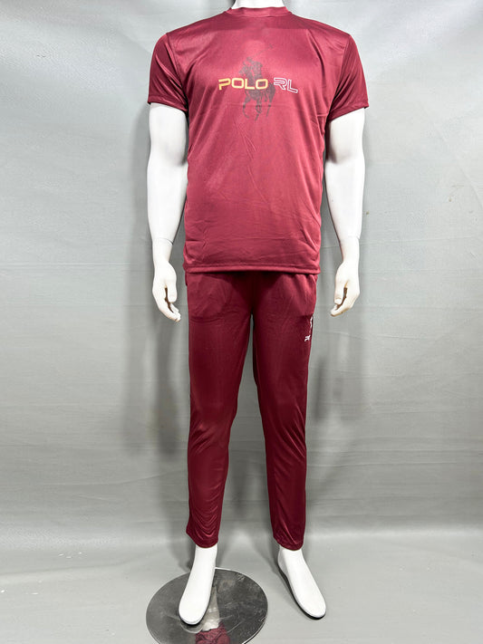 Maroon PRL Dri-FIT Track Suit For Men HG MTRS31