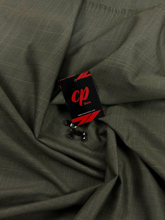 Green Texture Unstitched Kameez Shalwar For Men MUF153