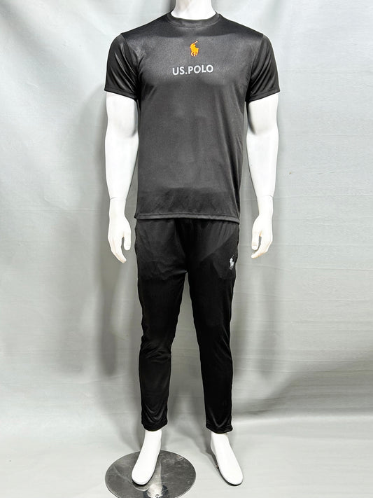 Black US Dri-FIT Track Suit For Men HG MTRS36