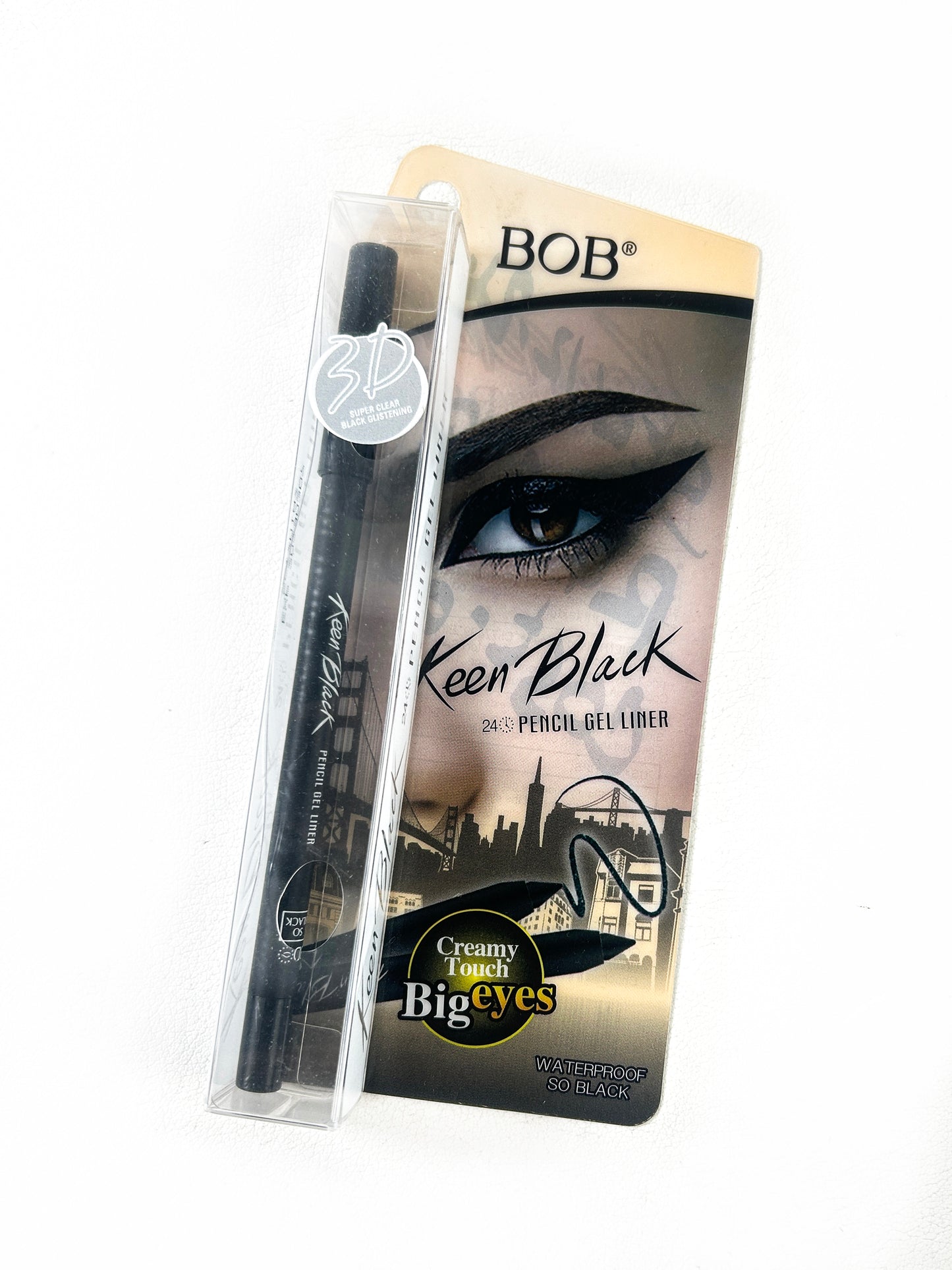 BOB Keen Black Pencil Gel Liner