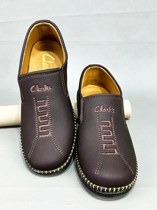 Brown Casual Shoes For Men MS111