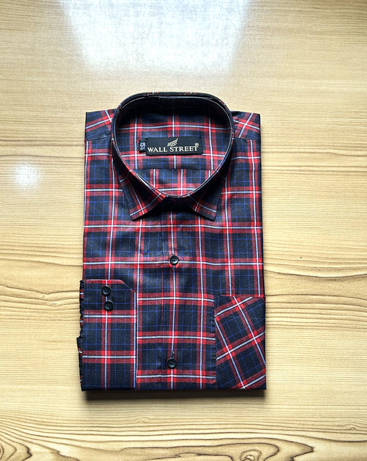 White Lines Formal Dress Shirt For Men MFS478