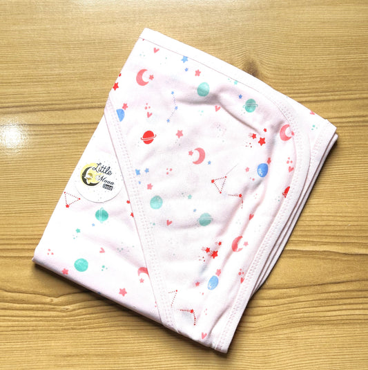 Space Pink Wrapping Sheet For Newborn NWS50