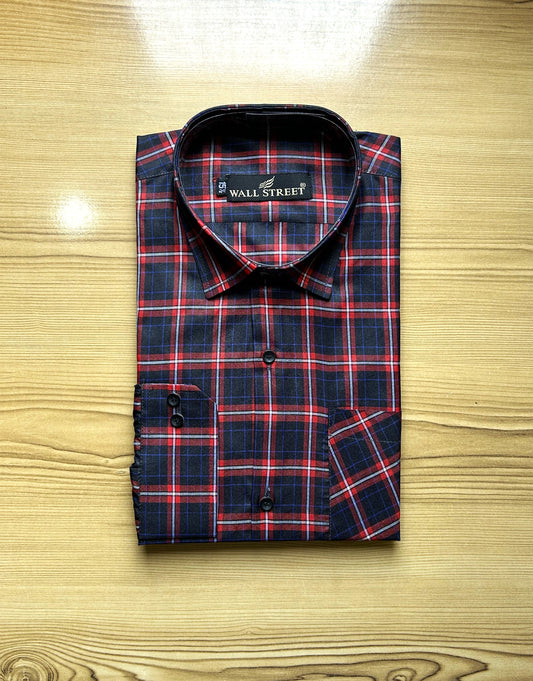 White Lines Formal Dress Shirt For Men MFS478