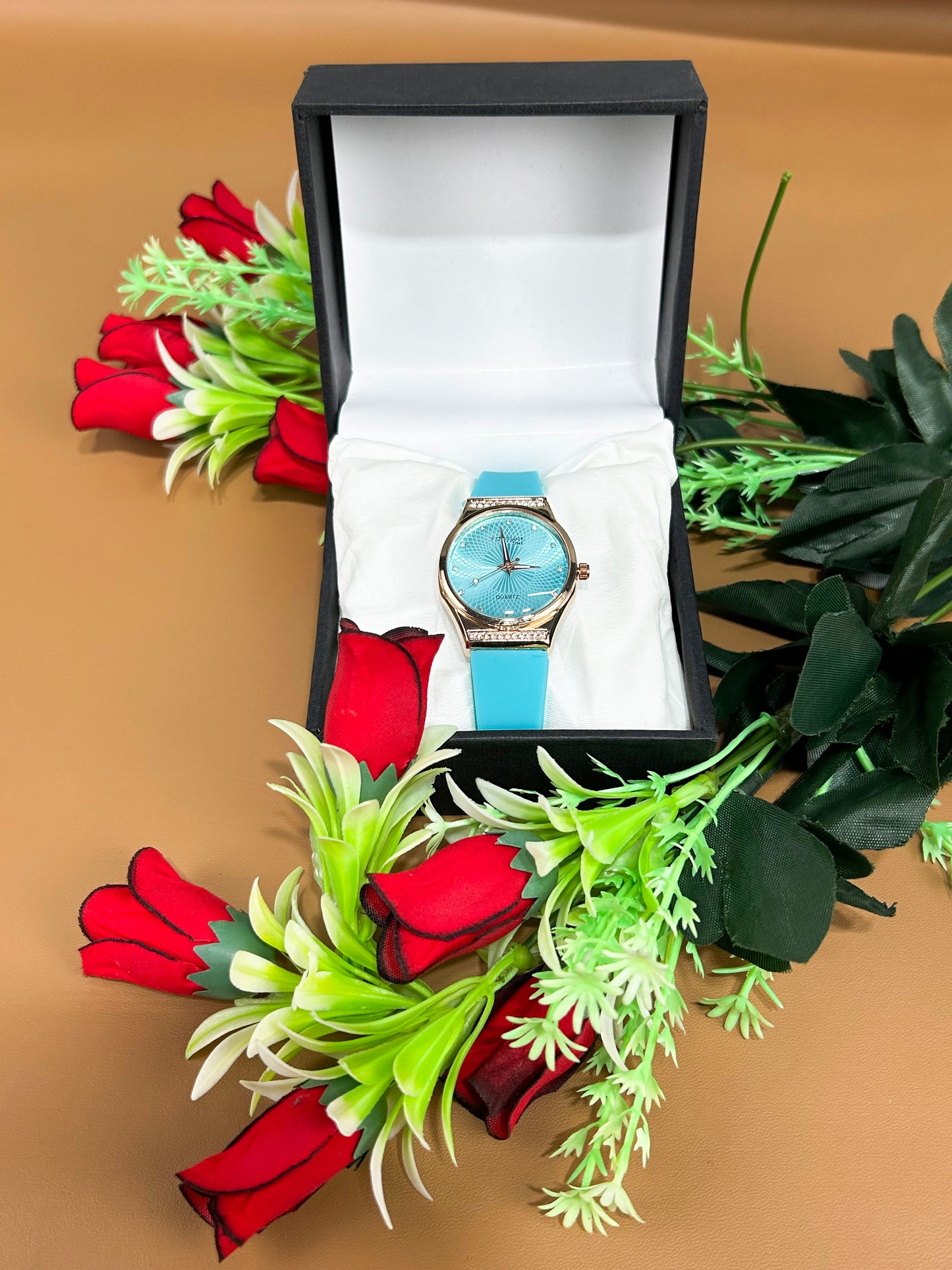 Blue Stylish Wrist Watch for Women WW63