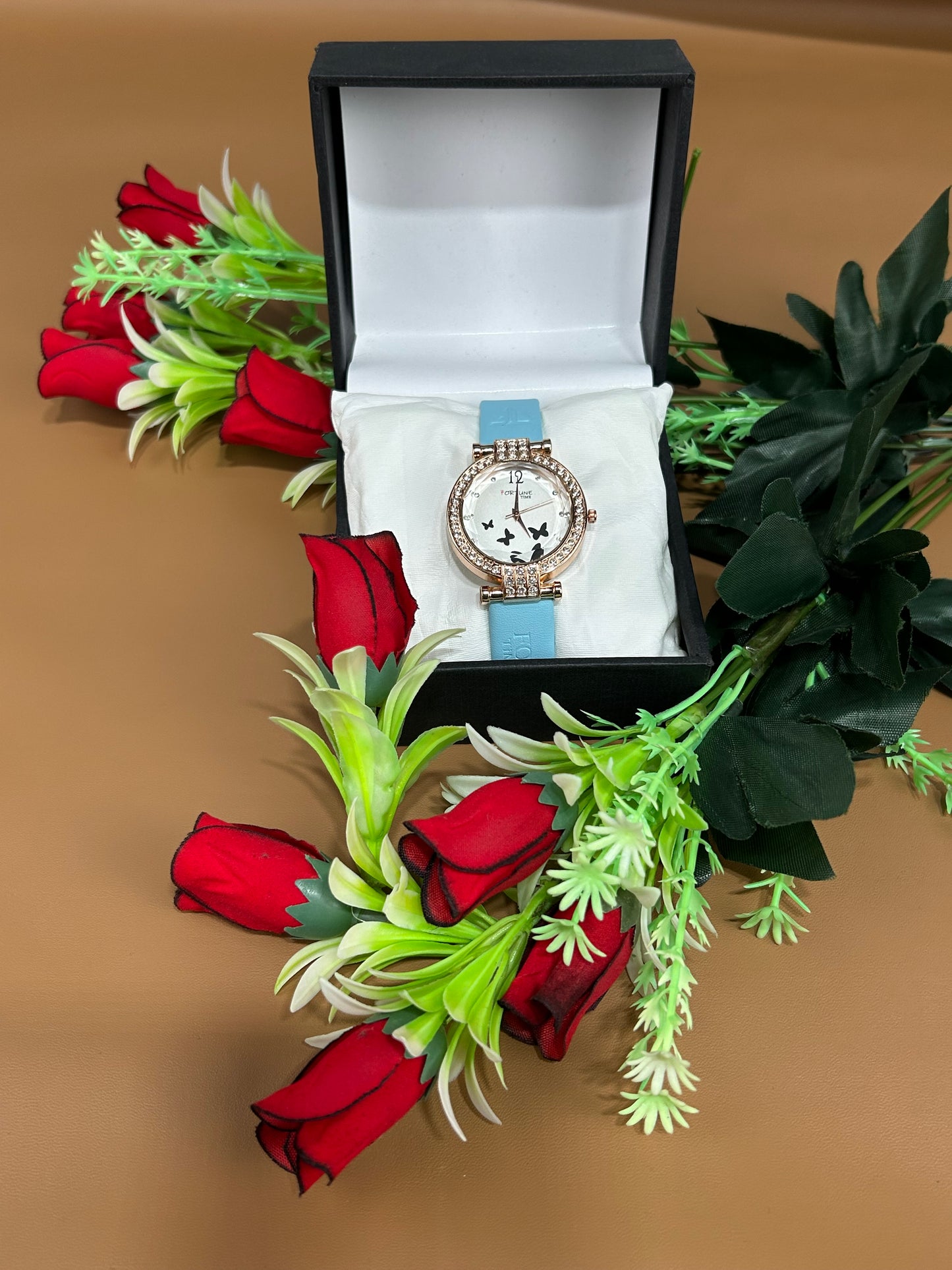 Blue Stylish Wrist Watch for Women WW54