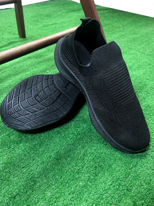 Black Z Casual Sneakers For Men MJS143