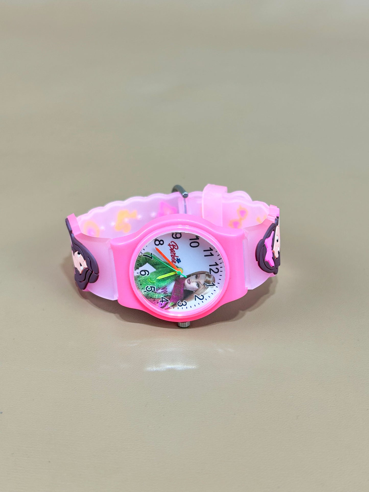 Pink Multidesign Wrist Watch For Girls KWW33