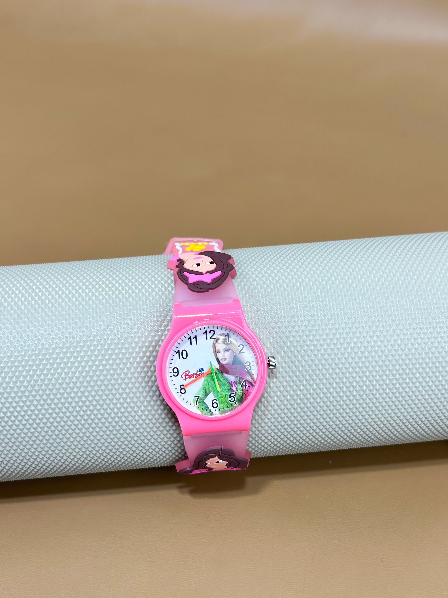 Pink Multidesign Wrist Watch For Girls KWW33